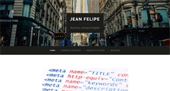 Desktop Screenshot of jeanfelipe.com